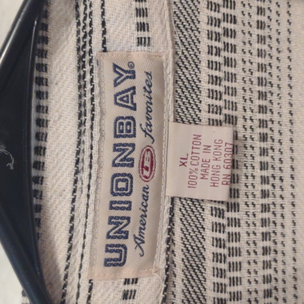 Men's Union bay cotton 70s Western snap button down - Picture 2 of 5